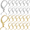 60Pcs 2 Colors 304 Stainless Steel Leverback Earring Findings STAS-SP0001-20-1