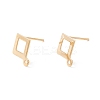 201 Stainless Steel Stud Earring Findings X-STAS-P308-10G-1