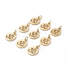 304 Stainless Steel Charms LS-STAS-Q201-T446G-3