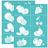 Self-Adhesive Silk Screen Printing Stencil DIY-WH0338-064-1