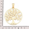 Rack Plating Eco-Friendly Alloy Big Pendants FIND-N005-40G-3