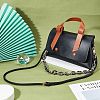 2Pcs 2 Style Adjustable Leather & Acrylic Cable Chain Bag Handles FIND-PH0005-19-4