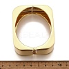 Alloy Cuff Geometric Hinged Bangles for Women BJEW-V002-05G-3