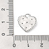 Rack Plating Brass Micro Pave Cubic Zirconia and Plastic pearl Pendants KK-Q786-07P-3