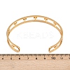 304 Stainless Steel Cuff Bangles for Women BJEW-S181-02G-B-3