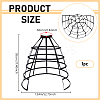 Polyester & Steel Wire Skirt 5 Hoop Petticoat for Wedding Dress Ball Gown DIY-WH0591-493B-2