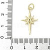Brass Micro Pave Cubic Zirconia Pendants KK-L248-07G-04-3