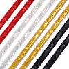   20M 4 Colors Sparkle Metallic Polyester Lace Ribbon OCOR-PH0002-12-1