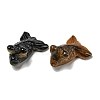 Natural Tiger Eye Carved Healing Goldfish Figurines DJEW-D012-08B-1