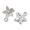 Non-Tarnish 304 Stainless Steel Studs Earring Findings EJEW-H013-19P-2