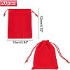 Rectangle Velvet Pouches TP-NB0001-34B-02-4