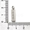 Brass Micro Pave Cubic Zirconia Pendants KK-P295-36P-3