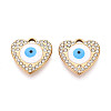 304 Stainless Steel Rhinestone Pendants STAS-N110-48A-G-1