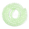 Baking Paint Imitation Jade Glass Bead Strands DGLA-A034-J4MM-A03-2
