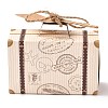 Suitcase Shape with Word Pattern Candy Packaging Box LS-CON-F012-02-1