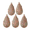 Tibetan Style Alloy Pendants PALLOY-F319-05R-1