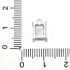 304 Stainless Steel Rhinestone Claw Settings STAS-U042-03A-P-3