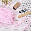 Polyester Lace Trim OCOR-WH0058-07A-6
