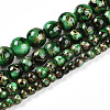 Baking Paint Glass Beads X1-DGLA-N003-10mm-B09-2