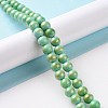 Natural Mashan Jade Beads Strands G-F670-A27-8mm-4