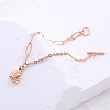 Stainless Steel Charm Bracelets ZH9600-2