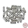 Thailand 925 Sterling Silver Tube Beads STER-T002-18AS-1