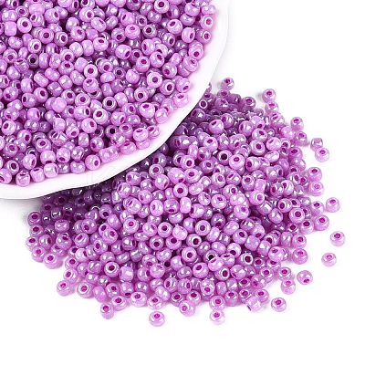 8/0 Ceylon Round Glass Seed Beads X-SEED-A011-3mm-150-1