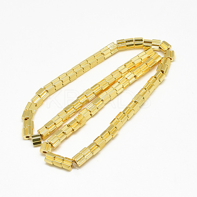 Electroplate Non-magnetic Synthetic Hematite Beads Strands G-Q465-30G-1