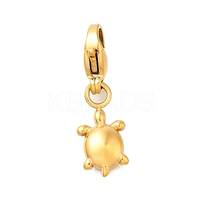 Tortoise 304 Stainless Steel Pendant Decorations STAS-R159-10G-1