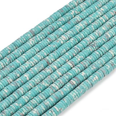 Dyed Synthetic Imperial Jasper Beads Strands G-A272-C06-06-1