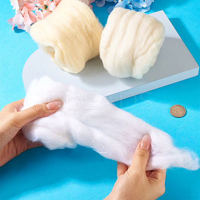 60G 3 Colors Wool Roving DIY-BG0001-68B-1