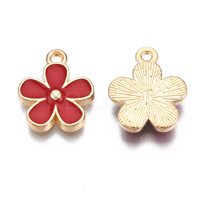 Alloy Enamel Pendants ENAM-Q446-007-RS-1