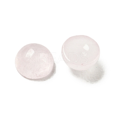 Natural Rose Quartz Cabochons G-Q173-01A-09-1