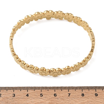 304 Stainless Steel Hinged Cuff Bangles SA-CBAB92B-16G-1