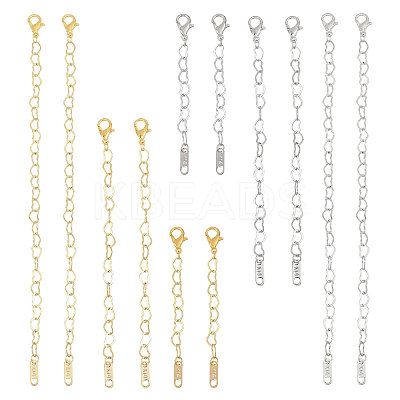 Brass Heart Link Chain Extender FIND-CA00001-1