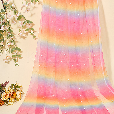 Polyester Mesh Fabric DIY-WH0589-77A-1