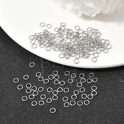 SHEGRACE Brass Open Jump Rings XGR0078P-12P-1