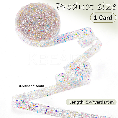 5M Rhinestone Ribbon OCOR-CY0002-01C-1