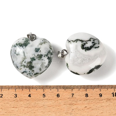 Natural Tree Agate Pendants GG-CBAA0EE-04P-11-1