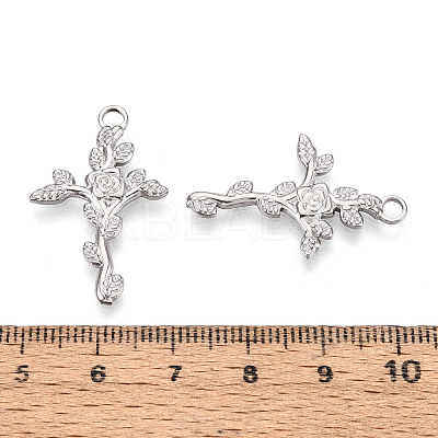 Non-Tarnish 201 Stainless Steel Pendants STAS-N098-063P-1