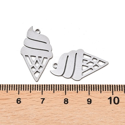 201 Stainless Steel Pendants STAS-I364-13P-1