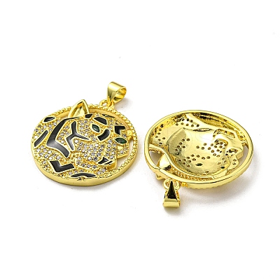 Real 18K Gold Plated Brass Pendants KK-L209-022G-1