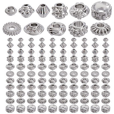 11 Styles Alloy Beads FIND-PH0025-88P-1