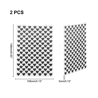Plastic Embossing Folders DIY-WH0186-01-1