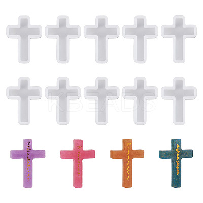 10Pcs DIY Silicone Molds DIY-TA0014-13-1