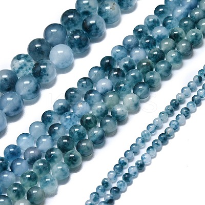 Natural Malaysia Jade Beads Strands G-L645-C01-8mm-24-1