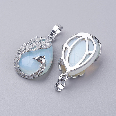 Opalite Pendants G-E442-04Y-1