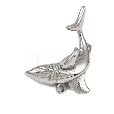 304 Stainless Steel Sea Animal Pendants STAS-P402-05A-P-1