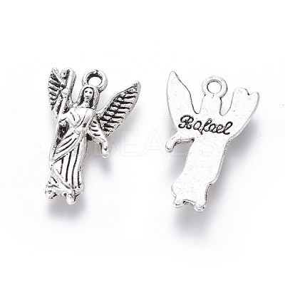 Tibetan Style Alloy Pendants TIBEP-Q063-62AS-RS-1