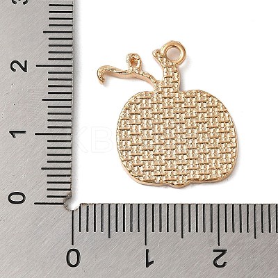 Thanksgiving Day Golden Tone Alloy Enamel Pendants LS-ENAM-M002-02E-G-1